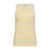 1529 Star Off-white w. Popcorn - geel