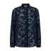 7011 Navy blazer - blauw