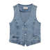 9451 Light Blue Denim - blauw