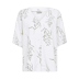 1515 Brilliant White w Deep L Green - ecru