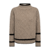 9826 Desert Taupe mel.w Black - bruin