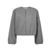 1040 Med. Grey Melange - grijs
