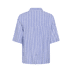 Powder Blue/Gardenia Stripe