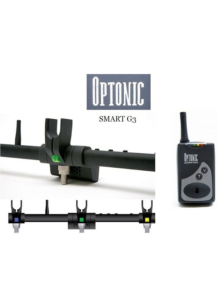 Optonic Smart G3 3+1 Bite Detector Set + Receiver In Case