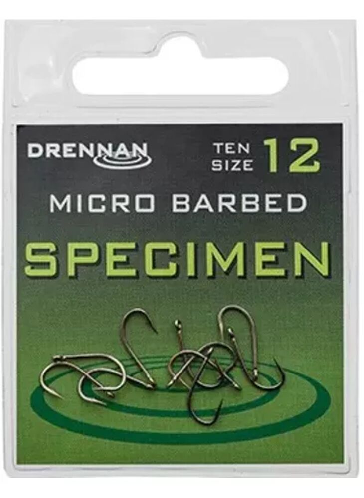 Drennan Specimen Micro Barbed Hooks - Poingdestres Angling