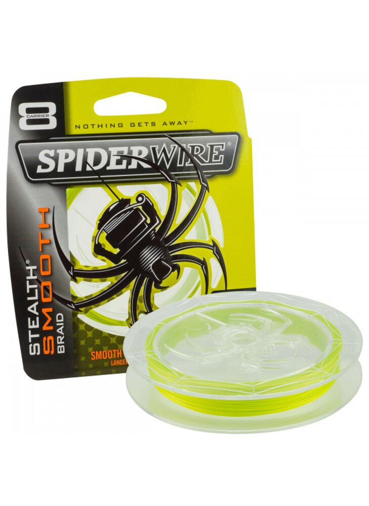 Spiderwire Stealth Smooth 8 Hi-Vis Yellow Braided 300m All Sizes Fishing  Line