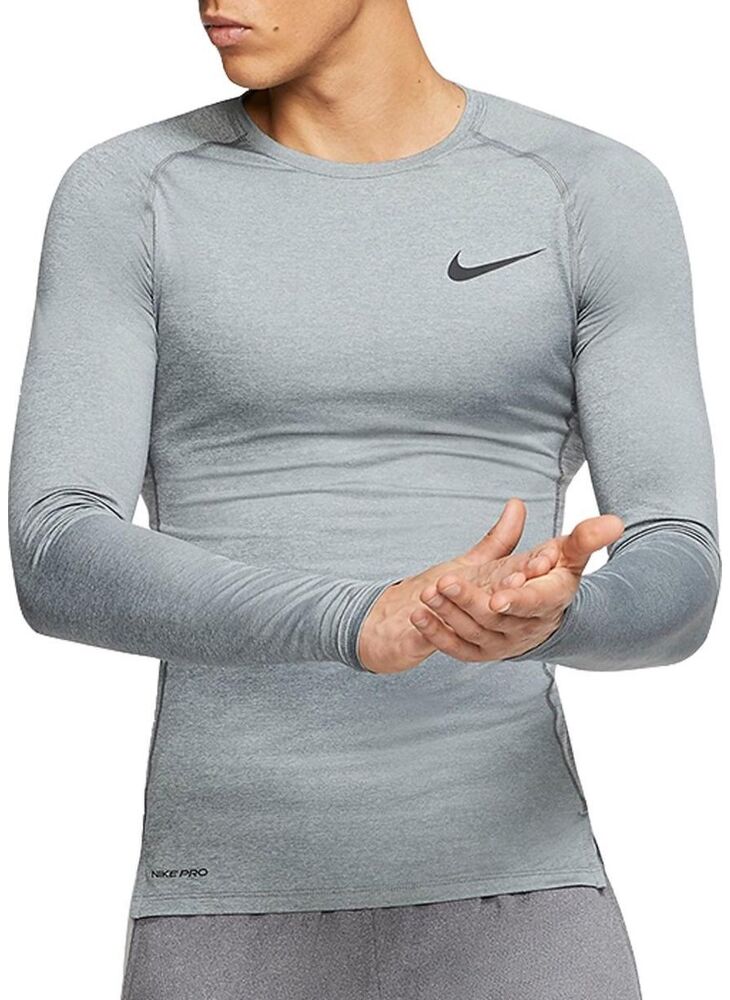 Sjah Charles Keasing Verkleuren Nike Pro Shirt LS Heren - RUN -