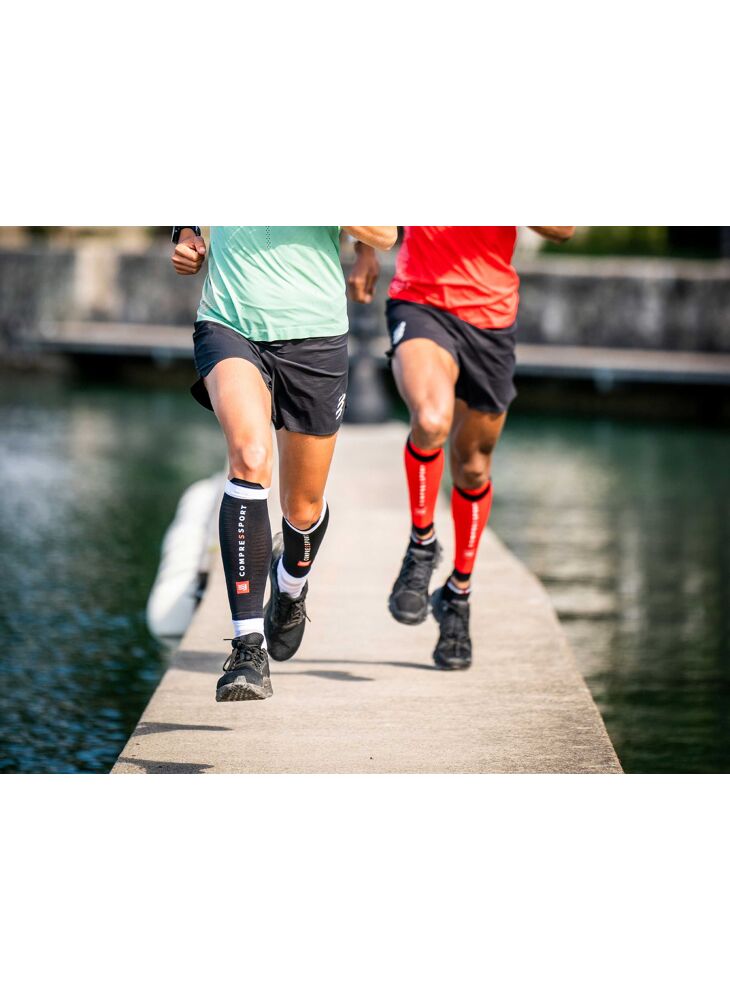 Reflective Compression Calf Sleeves Heren