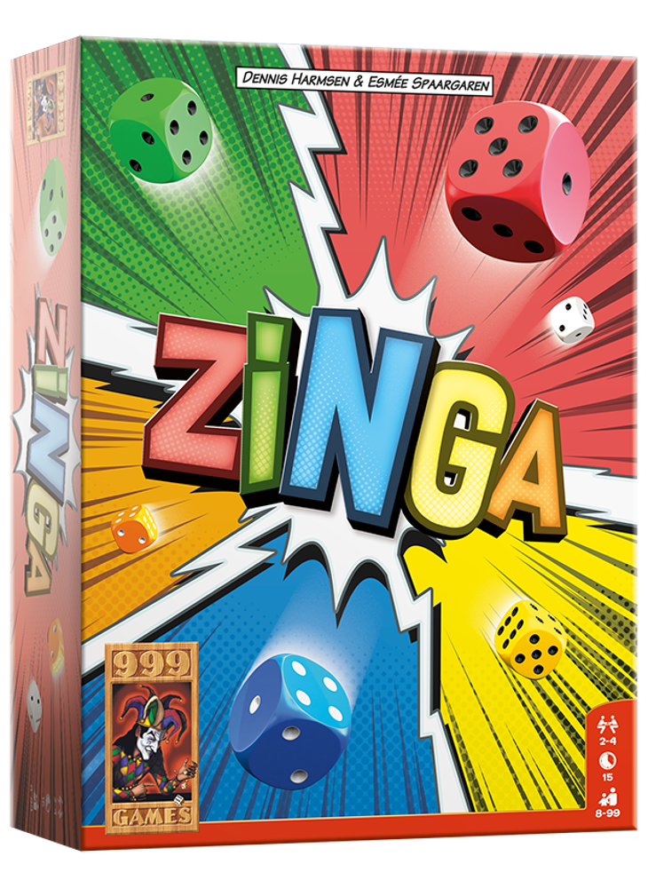 Maken Oh Verstelbaar 999 Games - Zinga - 999-ZIN01