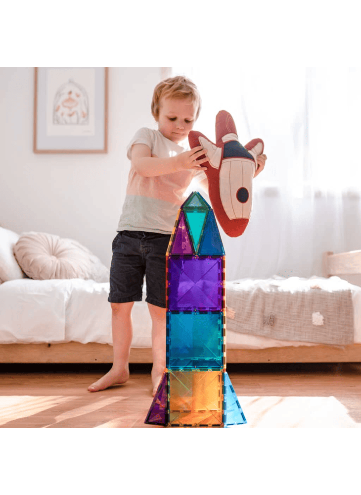 Connetix: Magnetne ploščice Rainbow Creative Pack (102 kosov) Malih nog naokrog