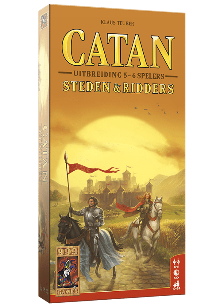 Kolonisten van Catan Steden en Ridders 5/6 Spelers 12+ Spelen