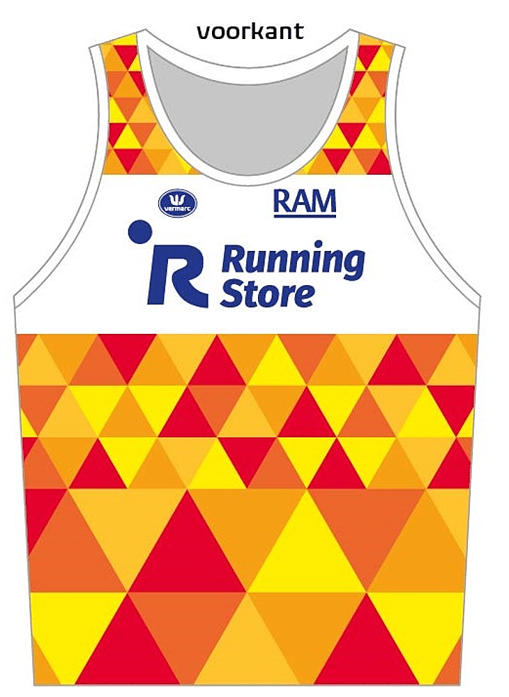 SINGLETS JONGENS KIDS RAM - ram atletiek - Runningstore Duffel