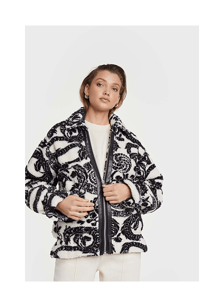Alix the label teddy coat