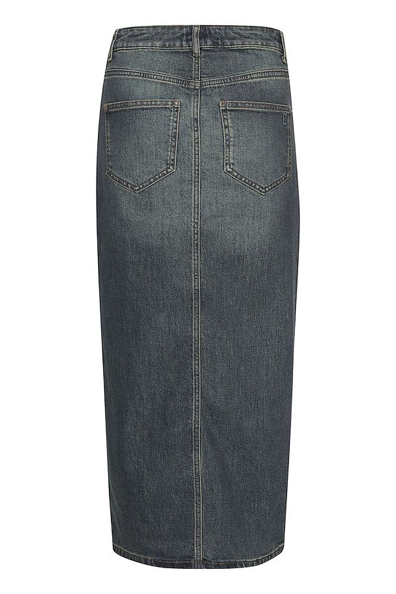 Essential denim pencil skirt top
