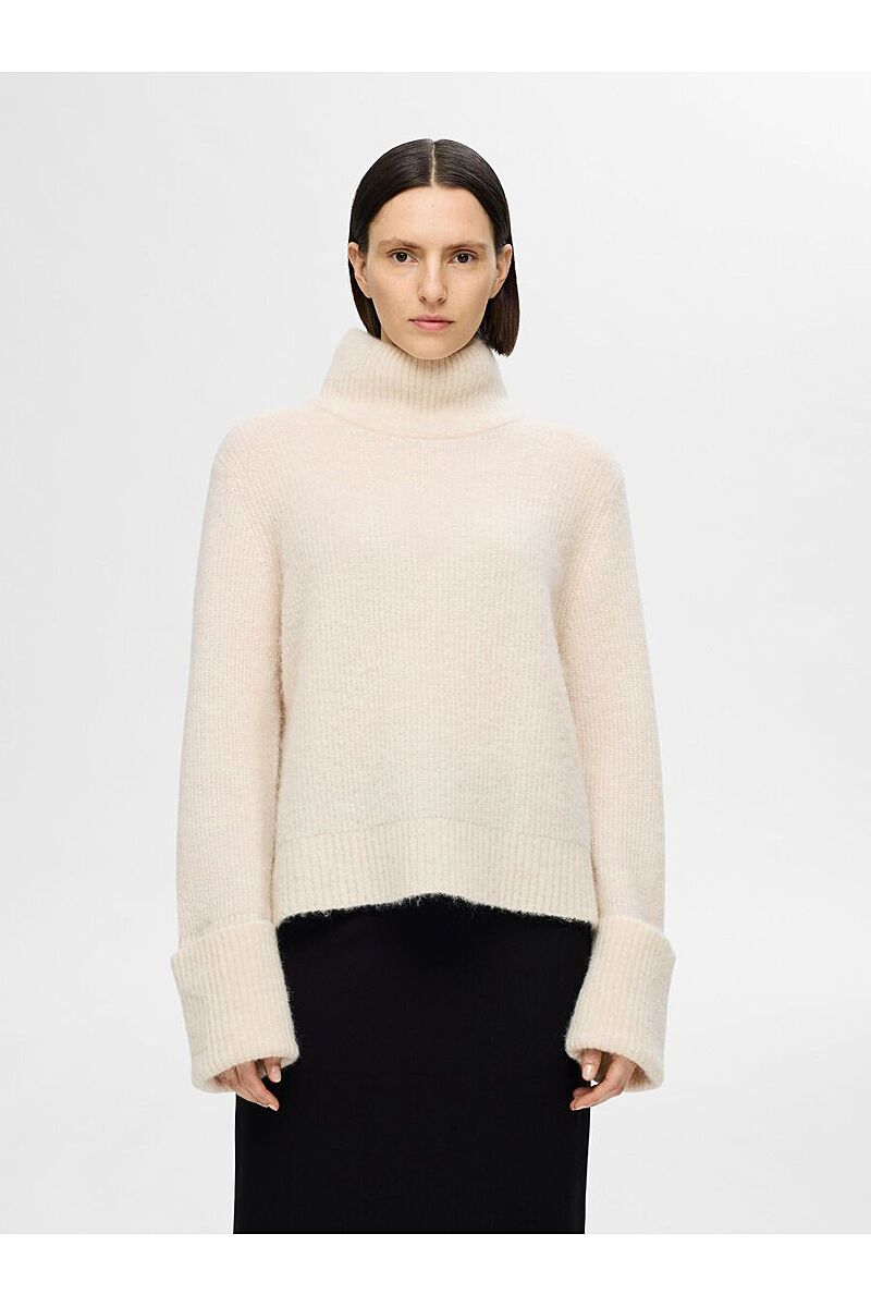 Duurzame wollen trui dames on sale