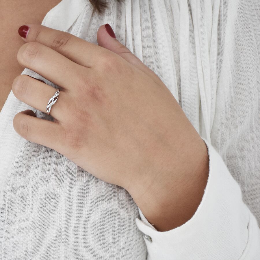INTEGRATE RING Silver | PREBLIC