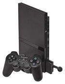 PS2 Black Slimline product image