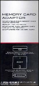 Memory Card Adaptor PS2/PS1 Sony product image