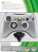 Controller Wireless Silver New + Play & Charge Kit Black product image