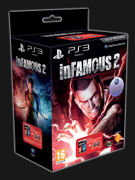 inFAMOUS 2 + Dual Shock 3 SIXAXIS Transparant Red product image