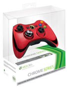 Controller Wireless Chrome Red New product image
