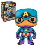 Marvel Black Light - Captain America Pop! Figurine product image