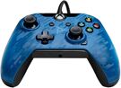 Official Wired Controller voor Xbox One en Xbox Series X/S Camo Blue - PDP product image