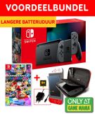 Nintendo Switch Grey Game Mania Starter Bundel + Mario Kart 8 Deluxe product image
