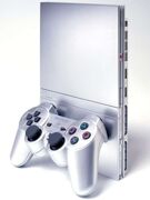 PS2 Silver Slim-line product image