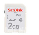 SD Memory Card 2GB 3DS / Wii / DSi - Sandisk product image