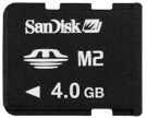 PSP Memory Stick Micro M2 Card 4GB - Sandisk product image