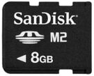 PSP Memory Stick Micro M2 Card 8GB - Sandisk product image