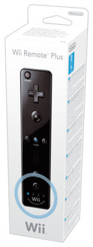 Wii Remote Plus Black (Old) product image