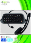 Xbox 360 Chatpad AZERTY Black product image