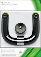 Xbox 360 Speed Wheel Wireless Black product image