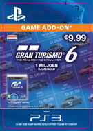 PlayStation Network - GT6 1 Miljoen gamegeld (NL) product image