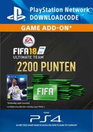 PlayStation Network - FIFA 18 Ultimate Team 2200 Points (NL) product image