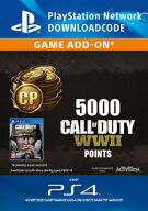 PS4 ESD-PSN-COD WWII - 5000 Points BE product image