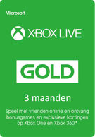 XONE ESD-XBL-Xbox Live 3 maanden Gold product image