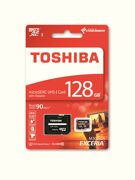 Micro SDXC Card 128 GB + Micro SD Adapter - Toshiba product image