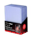Ultra Pro Premium Toploaders - 3x4 Clear Card Sleeves product image