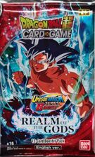 Realm of the Gods Sleeved Booster - Unison Warrior 7 - Dragon Ball Super Card Game product image