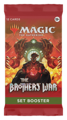 Sleeved Set Booster Brothers War - Magic: The Gathering product image